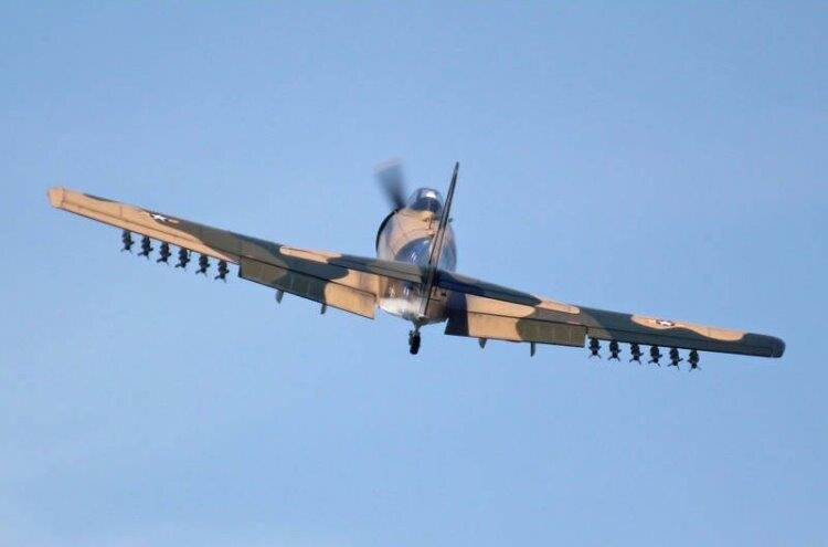 Seagull Skyraider 35-60cc Bensin 2.15m ARF utan Klädsel - 3