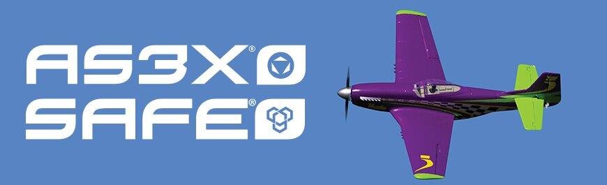 UMX P-51D Voodoo BNF Basic with AS3X and SAFE Select - 8