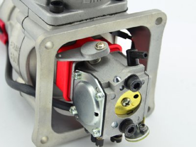Bensinmotor 60cc med borstlös elstart. tändsystem 6-12V - 2