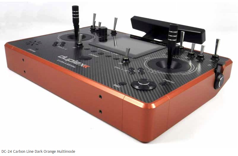 JETI DC-24 EX sändare Carbon line Dark Orange Multimode