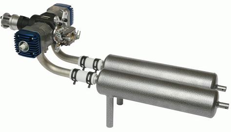 ROTO Muffler JMB for ROTO 50/70