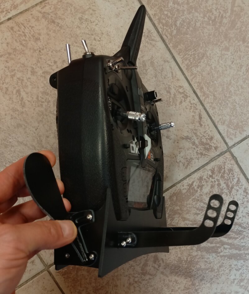 Sändarpult HAB till Spektrum DX6E och 8E svart - 2