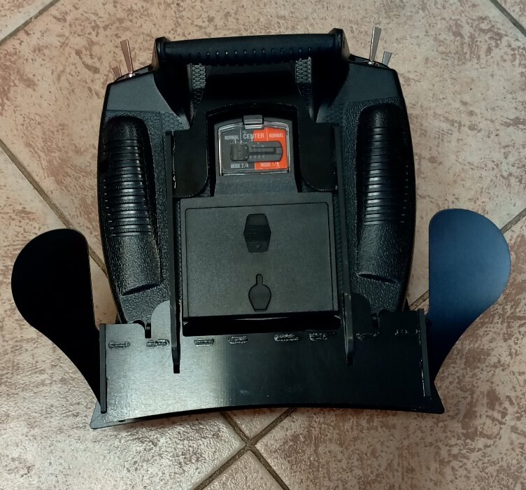 Sändarpult HAB till Spektrum DX6E och 8E svart - 3