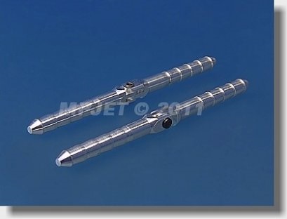 Pinngångjärn aluminium nitade 6mm 6st
