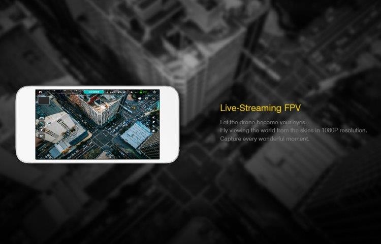 HUBSAN X4 Air Pro FPV 220x220, Sändare, APP, Follow Me, RTH - 2