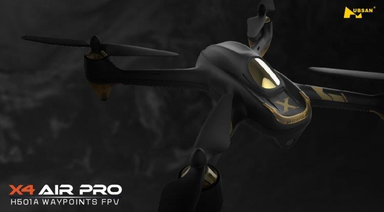 HUBSAN X4 Air Pro FPV 220x220, Sändare, APP, Follow Me, RTH - 10