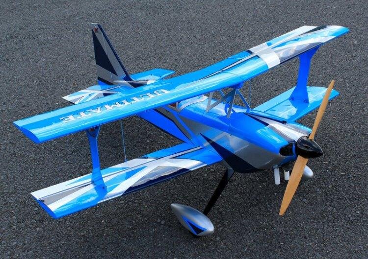 Seagull Ultimate Biplane 1363mm 20-26cc Bensinmotor ARF - 3