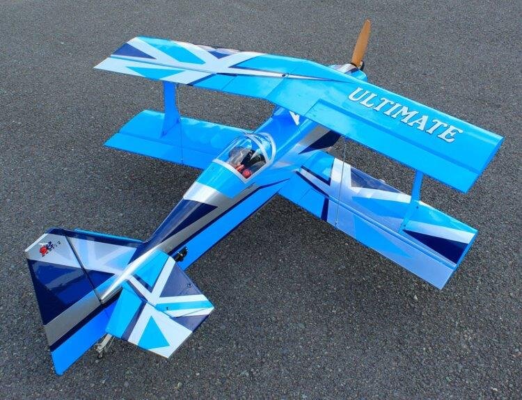 Seagull Ultimate Biplane 1363mm 20-26cc Bensinmotor ARF - 4