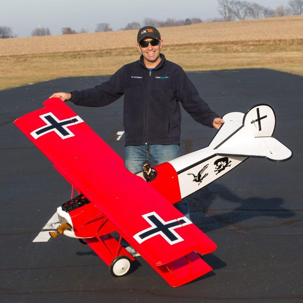 Fokker D.VII 30-60cc ARF - 12