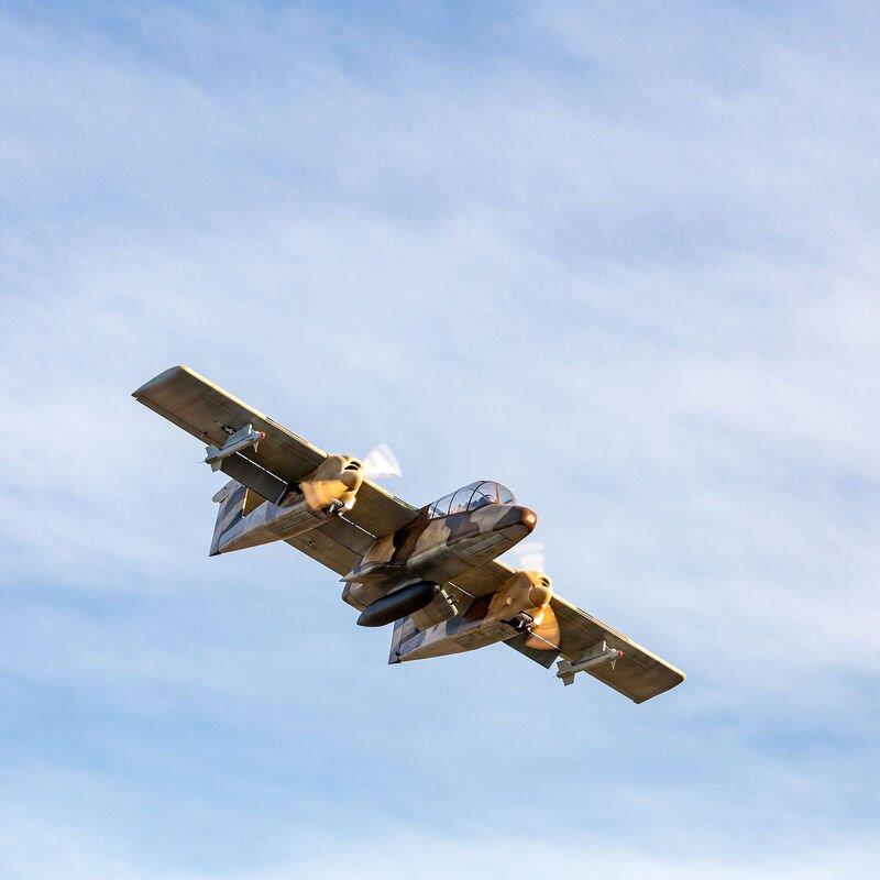 Hangar 9 OV-10 Bronco 30cc ARF 2870mm w/ Landing Gear Set - 8