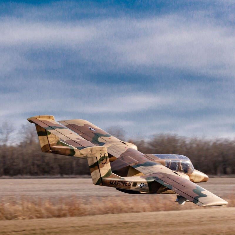 Hangar 9 OV-10 Bronco 30cc ARF 2870mm w/ Landing Gear Set - 7
