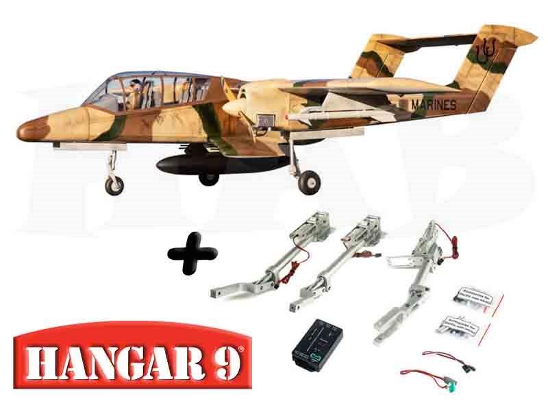 Hangar 9 OV-10 Bronco 30cc ARF 2870mm w/ Landing Gear Set
