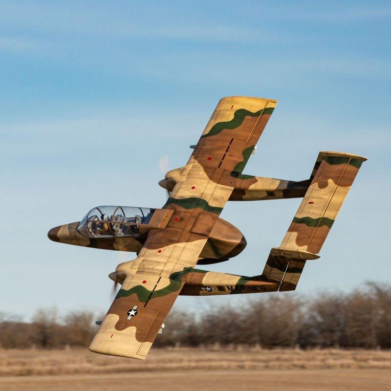 Hangar 9 OV-10 Bronco 30cc ARF 2870mm w/ Landing Gear Set - 6