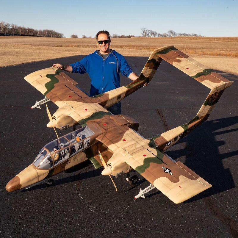 Hangar 9 OV-10 Bronco 30cc ARF 2870mm w/ Landing Gear Set - 13