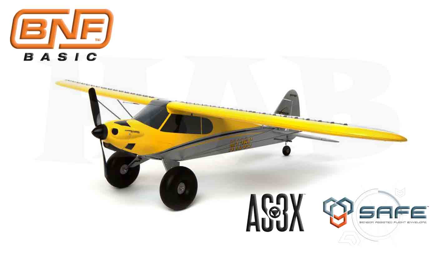 Hobbyzone Carbon Cub S 2 BNF Basic 1.3m