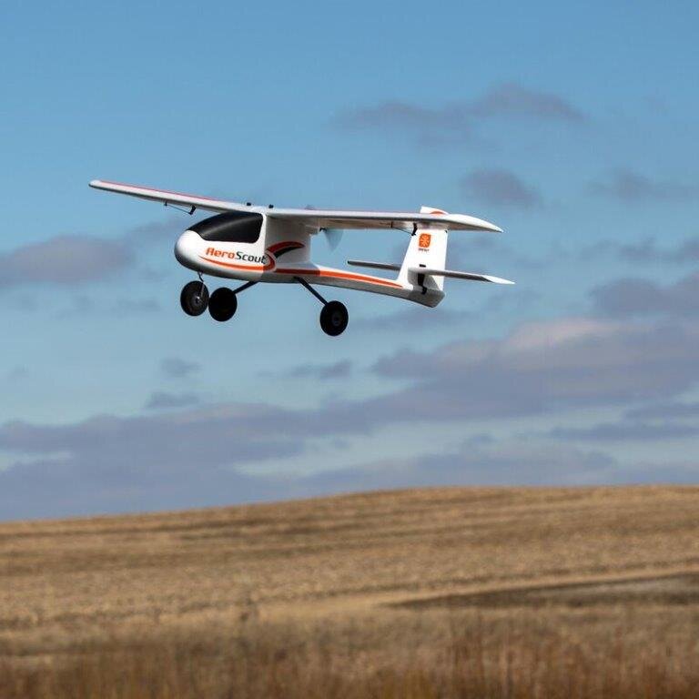 HOBBYZONE AeroScout S 1.1m ink DXe sändare RTF - 7
