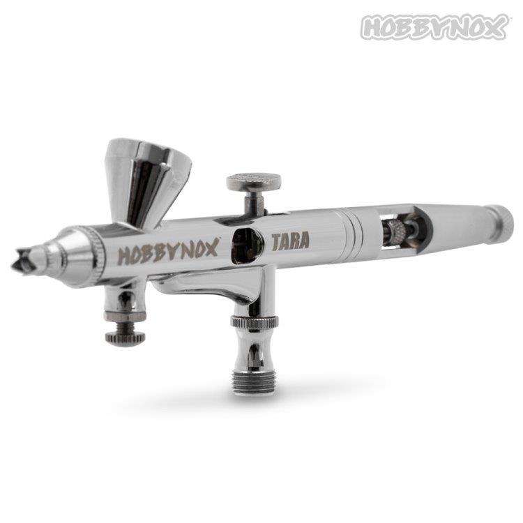 HOBBYNOX TARA Airbrush Top Feed 0.2/0.3/0.5mm 2cc 1.8m Hose