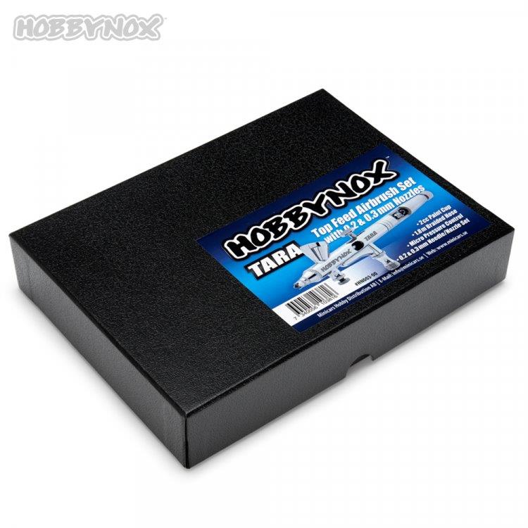 HOBBYNOX TARA Airbrush Top Feed 0.2/0.3/0.5mm 2cc 1.8m Hose - 2