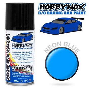 Neon Blå R/C Racing Car Spray Färg 150 ml