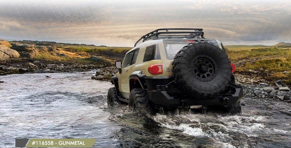 HPI Venture Toyota FJ Cruiser RTR Gunmetal Rock Crawler 1/10 - 6