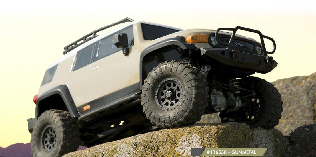 HPI Venture Toyota FJ Cruiser RTR Gunmetal Rock Crawler 1/10 - 5