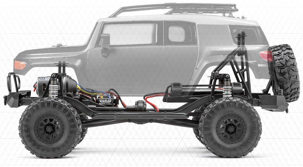 HPI Venture Toyota FJ Cruiser RTR Gunmetal Rock Crawler 1/10 - 2