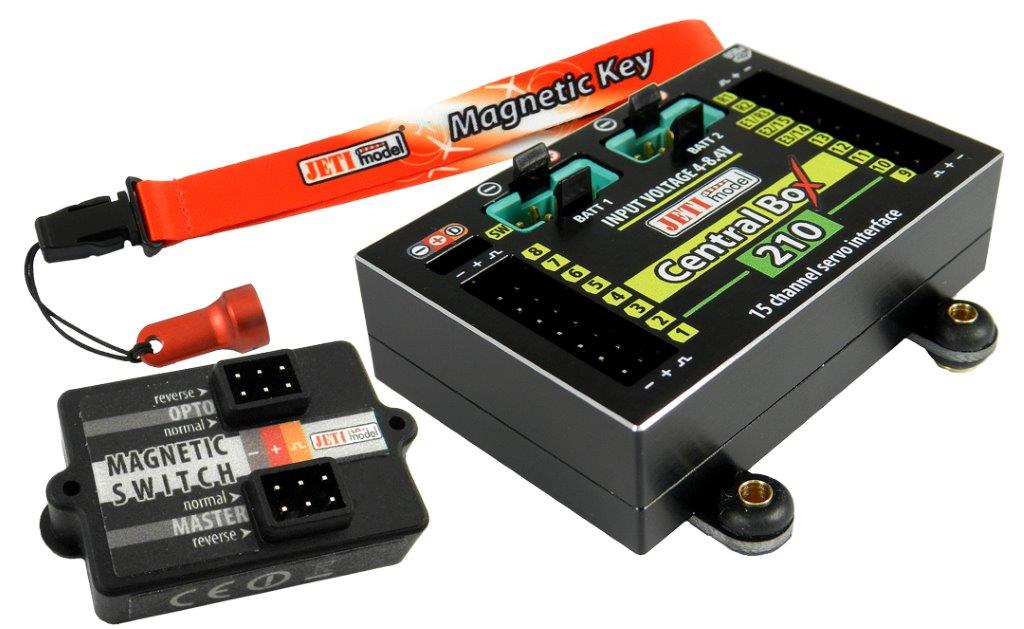 JETI mottagare Central box 210
