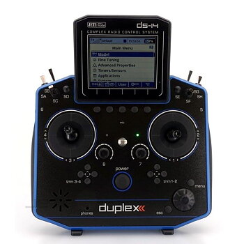 JETI DS-14 II sändare blå