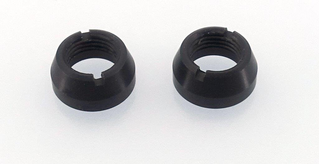 JETI DS 14/16 Black nuts for upper switches - Case Transmitter