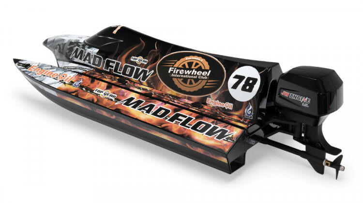 Joysway Mad Flow F1 Katamaran Borstlös motor & Li-Po RTR - 2