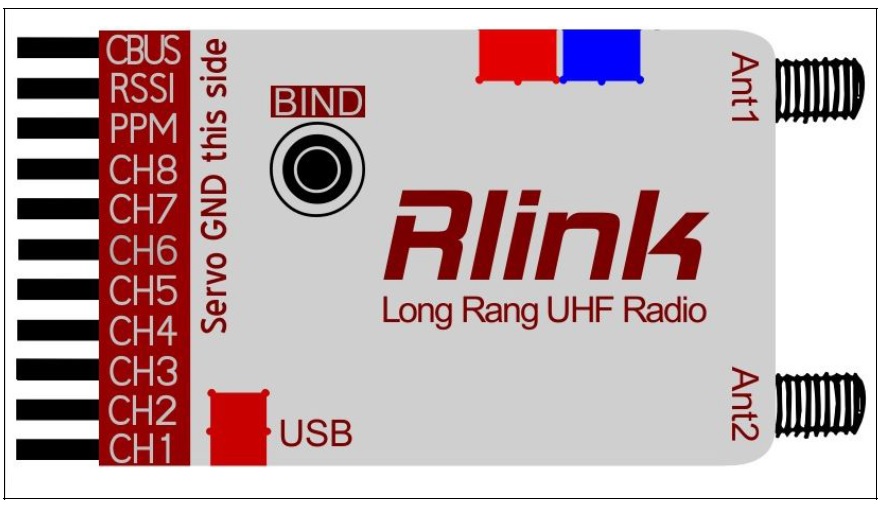 FPV  UHF Long Range system Rlink 16 kanaler V2 - 4