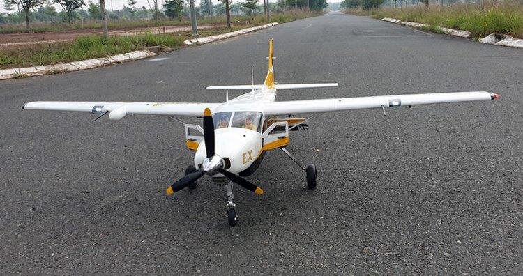 Seagull Cessna 208 Grand Caravan EX 30-40cc 2159mm Gul-Svart* - 2