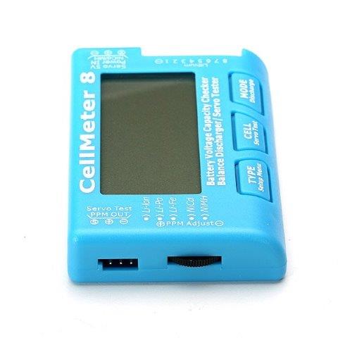 Mätare 8 Lipo/ Servo testare/balaserare 2 - 8 S - 3