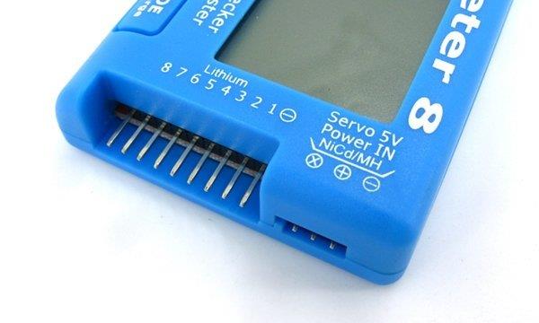 Mätare 8 Lipo/ Servo testare/balaserare 2 - 8 S - 2