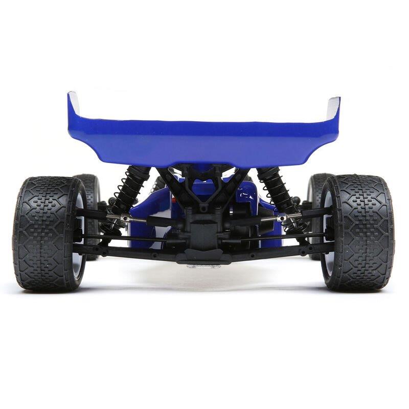 LOSI Mini-B. Brushed. RTR: 1/16 2WD Buggy. Blue/White - 12