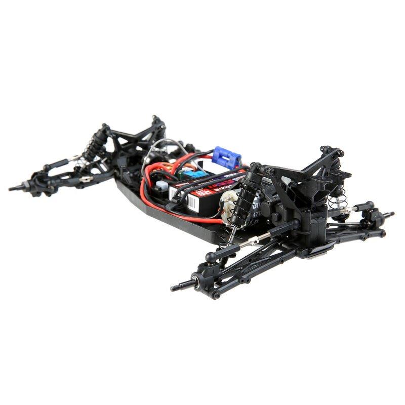 LOSI Mini-B. Brushed. RTR: 1/16 2WD Buggy. Blue/White - 8