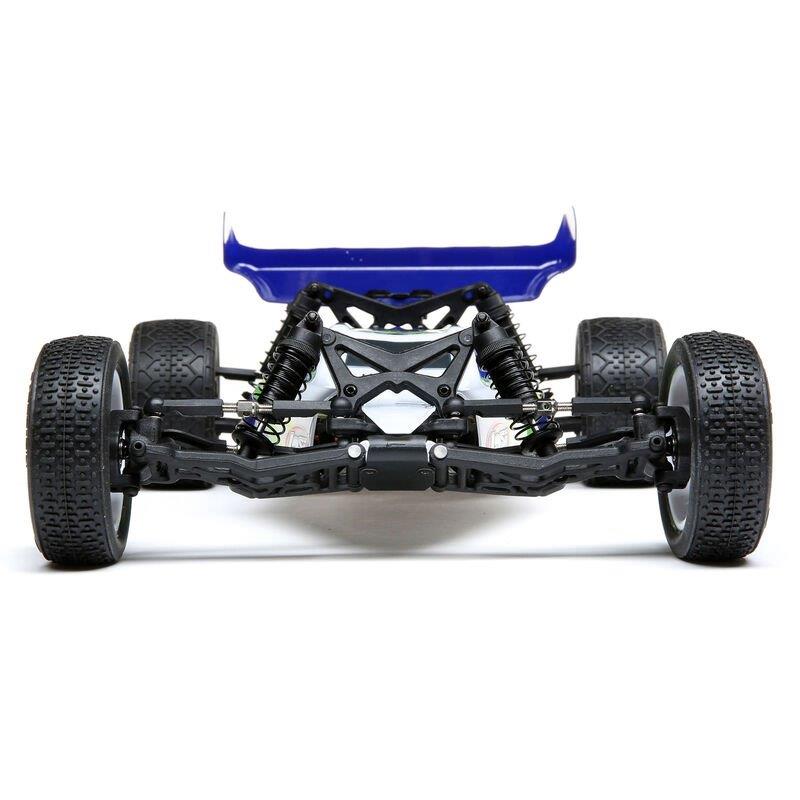 LOSI Mini-B. Brushed. RTR: 1/16 2WD Buggy. Blue/White - 11