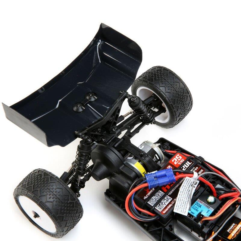 LOSI Mini-B. Brushed. RTR: 1/16 2WD Buggy. Black/White - 3