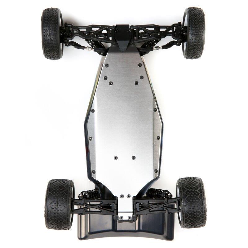 LOSI Mini-B. Brushed. RTR: 1/16 2WD Buggy. Black/White - 16
