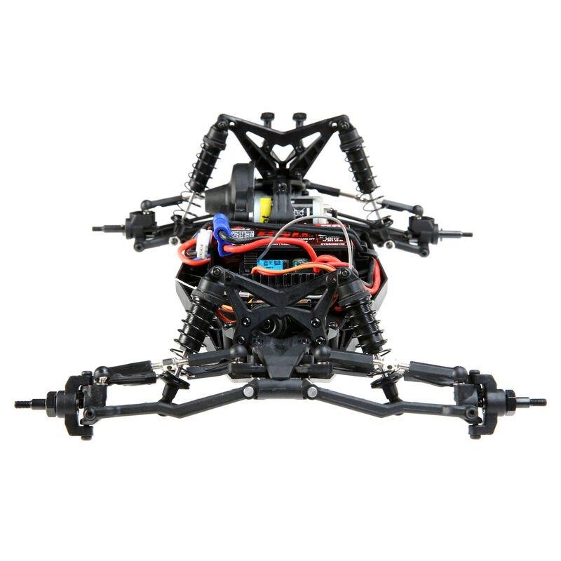 LOSI Mini-B. Brushed. RTR: 1/16 2WD Buggy. Black/White - 8