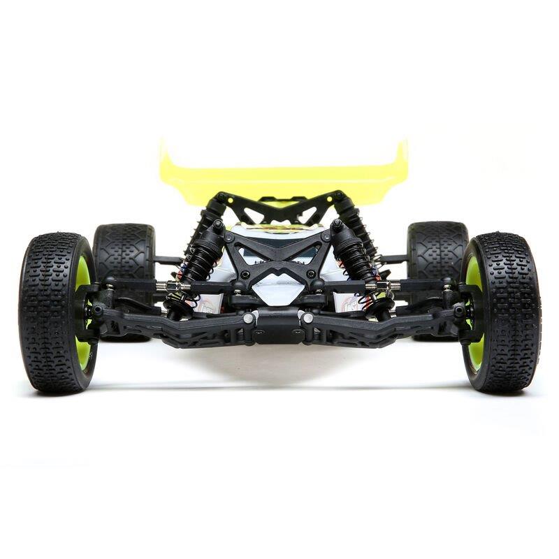 LOSI Mini-B. Brushed. RTR: 1/16 2WD Buggy. Yellow/White - 13