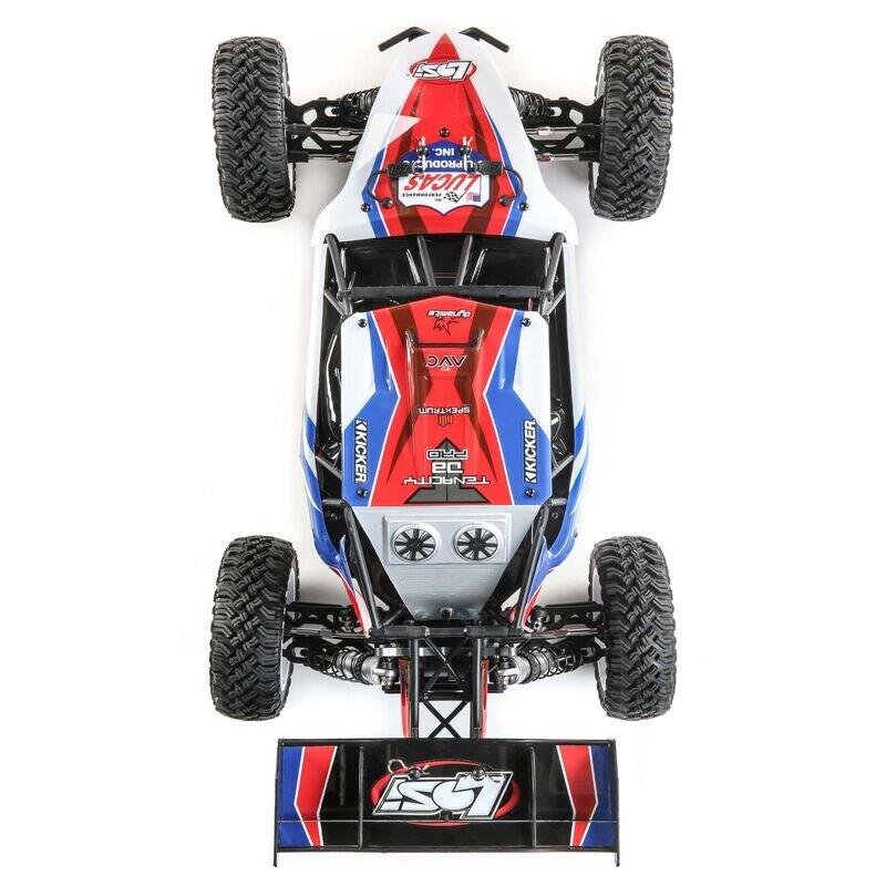 LOSI Tenacity DB Pro. Lucas Oil. Smart ESC:1/10 4wd RTR - 7