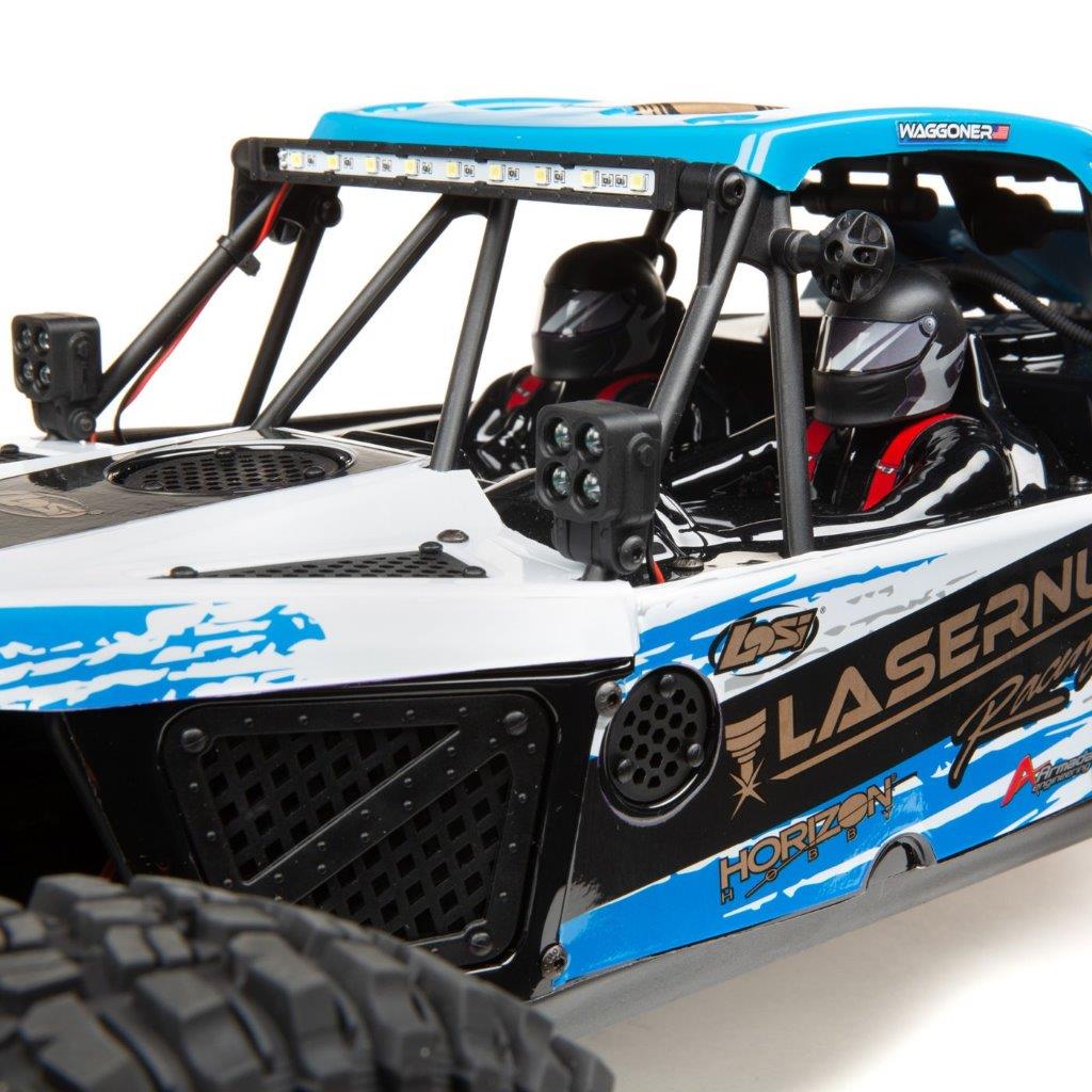 LOSI Lasernut U4 Blue. SMART ESC: 1/10 4WD RTR - 25