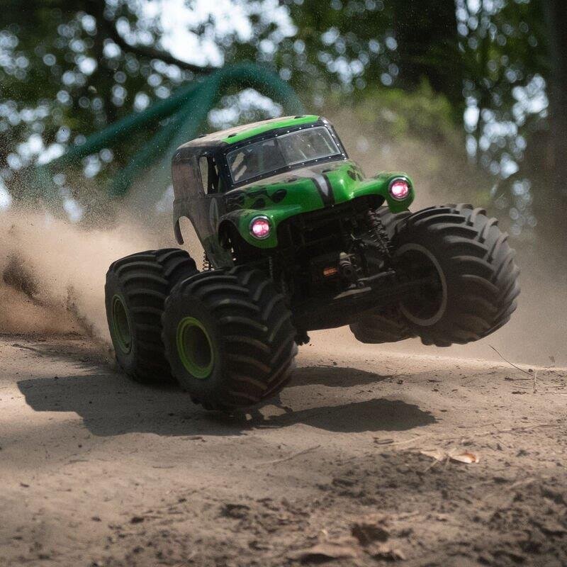 LOSI LMT:4wd Solid Axle Monster Truck. Grave Digger:RTR - 12
