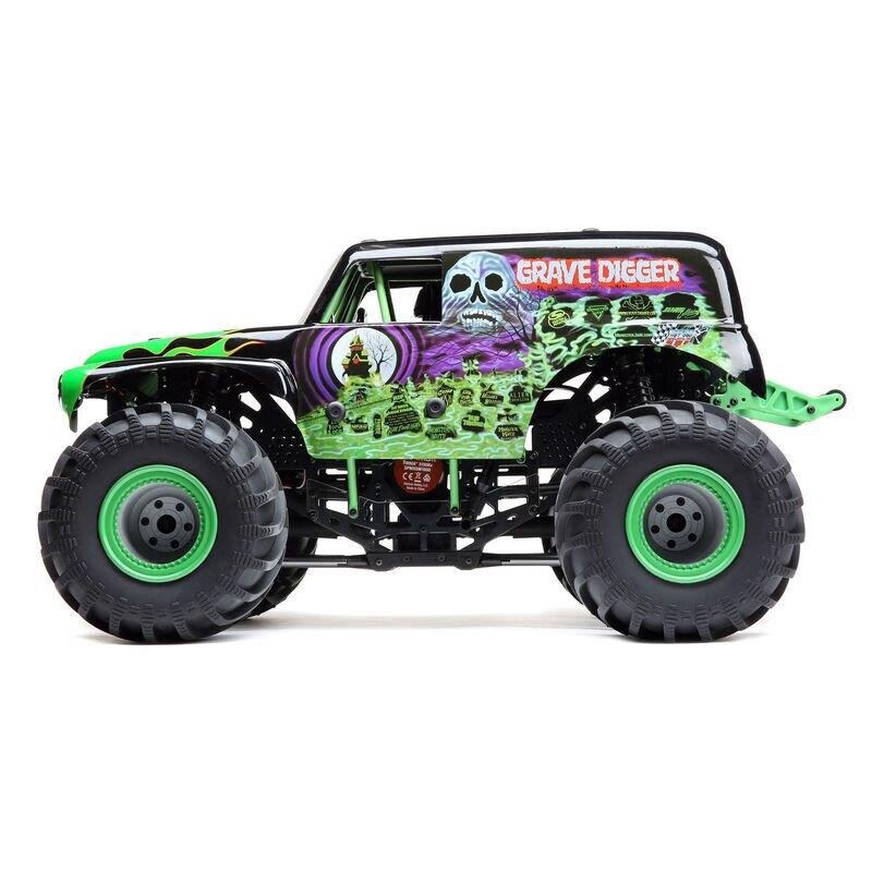 LOSI LMT:4wd Solid Axle Monster Truck. Grave Digger:RTR - 23