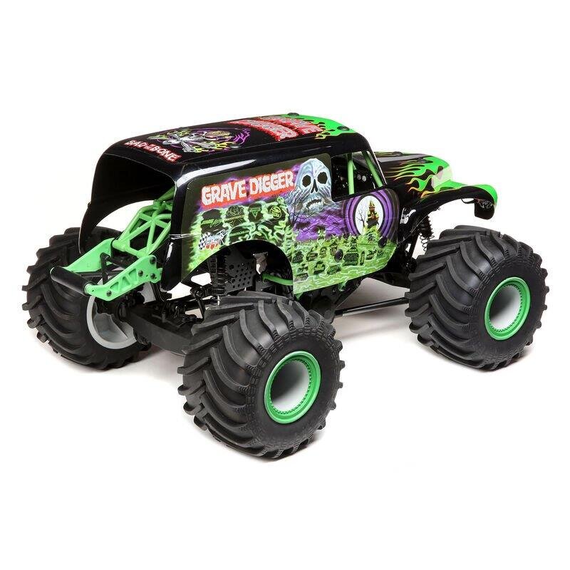 LOSI LMT:4wd Solid Axle Monster Truck. Grave Digger:RTR - 13