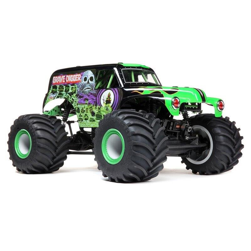 LOSI LMT:4wd Solid Axle Monster Truck. Grave Digger:RTR - 2