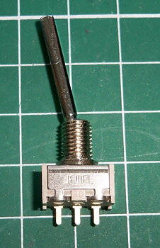 JR strömbrytare lång 2 läges återfjädrande
