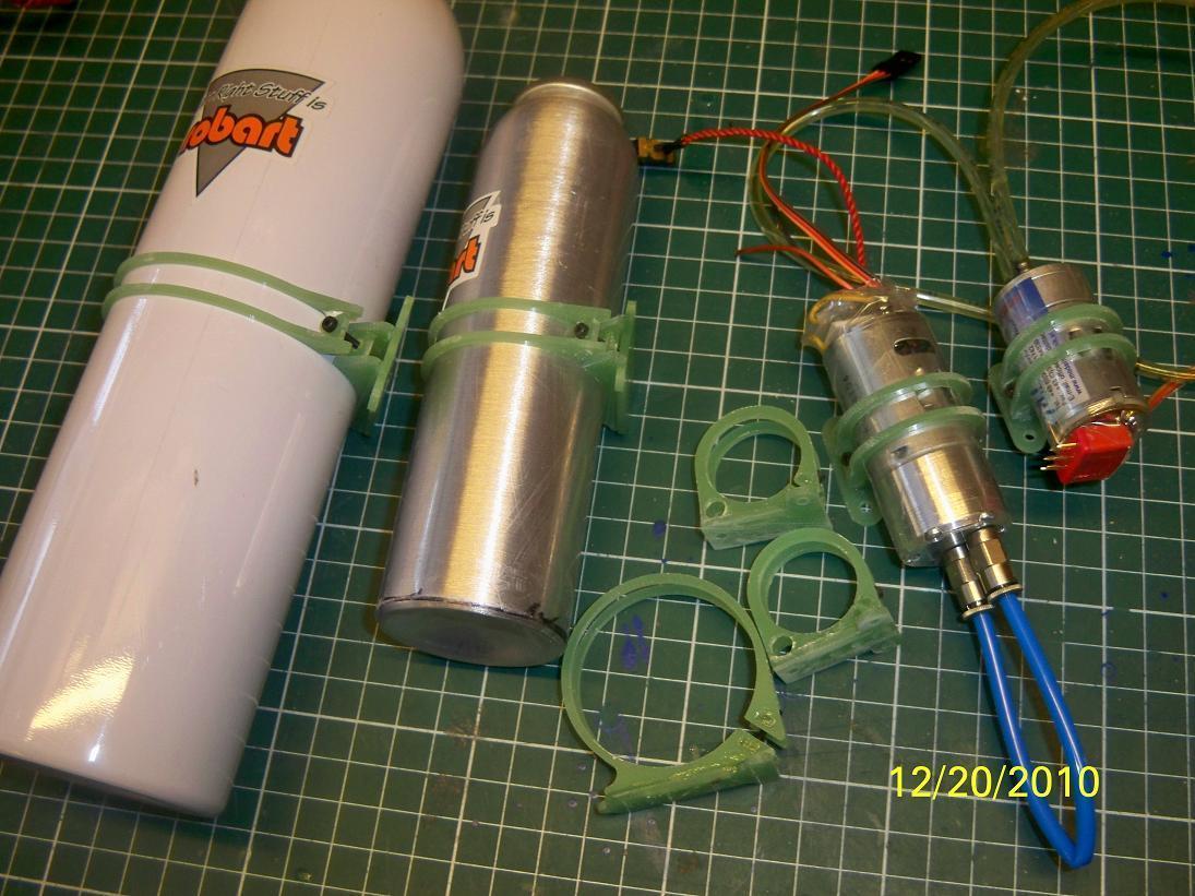 CNC fäste för JET CAT pump diameter ca 25mm