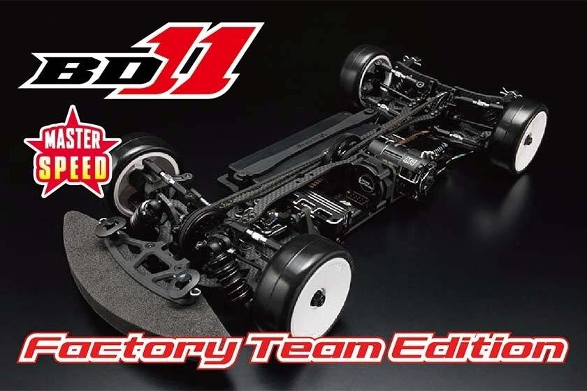 Yokomo Master Speed BD11 Factory Team Edition Carbon Chassis Competition Touring